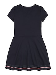Tommy Hilfiger Blue Punto Skater Dress - Image 2 of 3