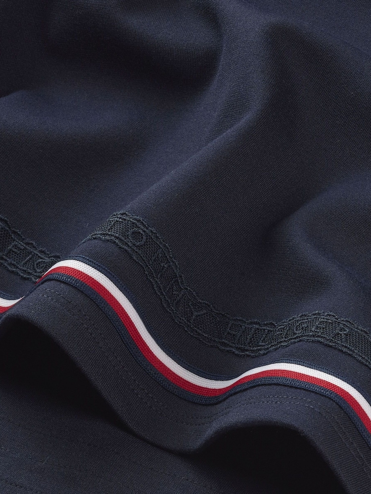 Tommy Hilfiger Blue Punto Skater Dress - Image 3 of 3