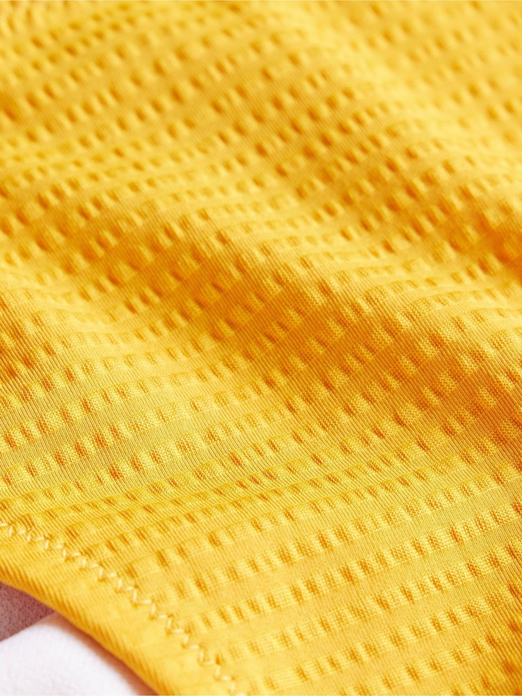 Boden Yellow Textured String Bikini Bottoms - Image 6 of 6