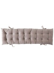 Gallery Home Grey Velvet Bench Pad - Image 5 of 5