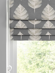 Grey Finn Made To Measure Roman 100% Cotton Blind - Image 2 of 6