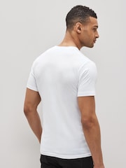 Vans White Logo Mens T-Shirt - Image 2 of 4