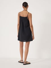 Hush Black Carmen Seersucker Beach Mini Dress - Image 3 of 5