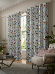 Voyage Pacific Blue Jayin Made to Measure Curtains - Image 2 of 9