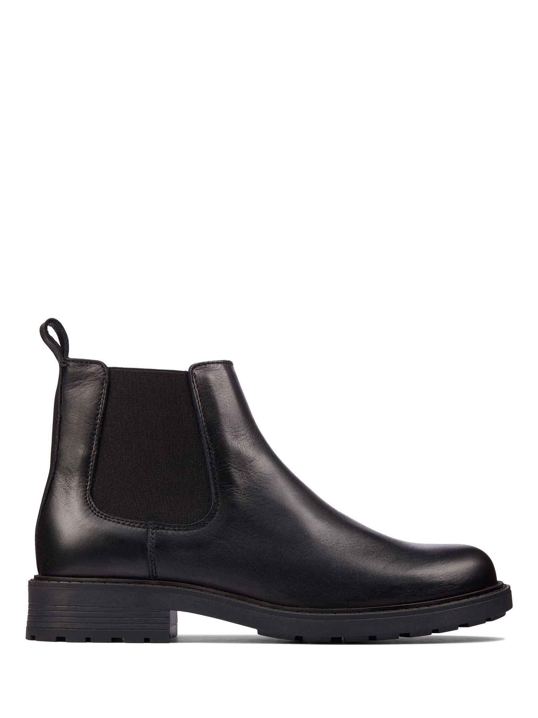 Buy Clarks Black Standard Fit F Leather Orinoco 2 Lane Boots from Next Luxembourg