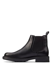 Clarks Black Leather Orinoco 2 Lane Chelsea Boots - Image 2 of 7
