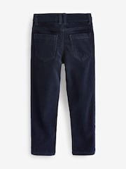 Navy Blue Corduroy Trousers (3-16yrs) - Image 2 of 2