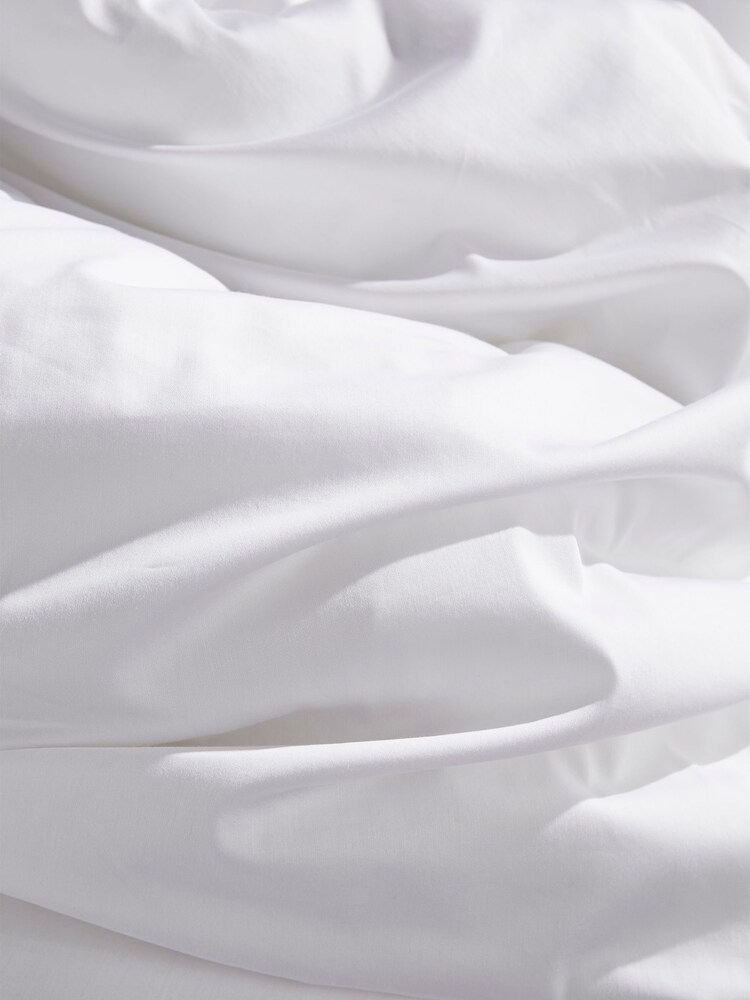 Donna Karan White Silk Indulgence Flat Sheet - Image 2 of 2