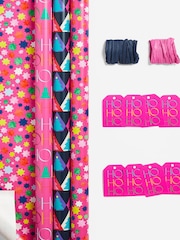 Set of 3 Bright Trees Christmas Wrapping Paper and Accessories - Image 1 of 4