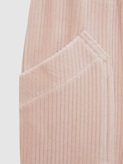 Reiss Camel Kora 9-14 yrs Relaxed Corduroy Drawstring Trousers - Image 5 of 5