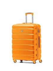 Flight Knight Orange Medium Hardcase Lightweight Check In Suitcase With 4 Wheels - Image 1 of 7