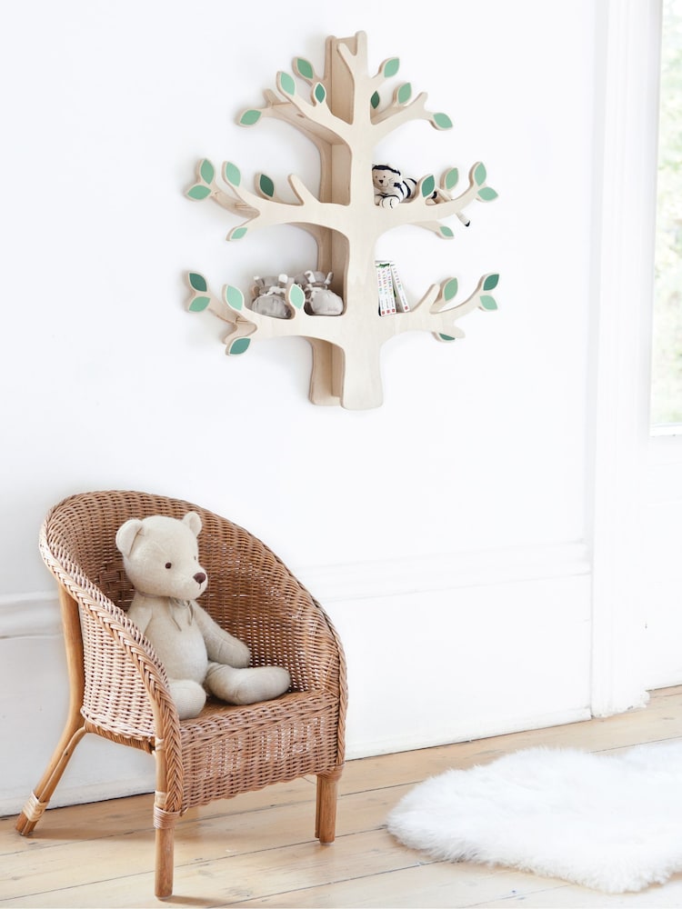JoJo Maman Bébé Cream Woodland Tree Wall Shelf - Image 2 of 4