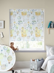 Voyage Citrus Blue Blackout Up And Away Made To Measure Roller Blind - Image 1 of 6