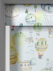 Voyage Citrus Blue Blackout Up And Away Made To Measure Roller Blind - Image 3 of 6