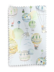 Voyage Citrus Blue Blackout Up And Away Made To Measure Roller Blind - Image 5 of 6