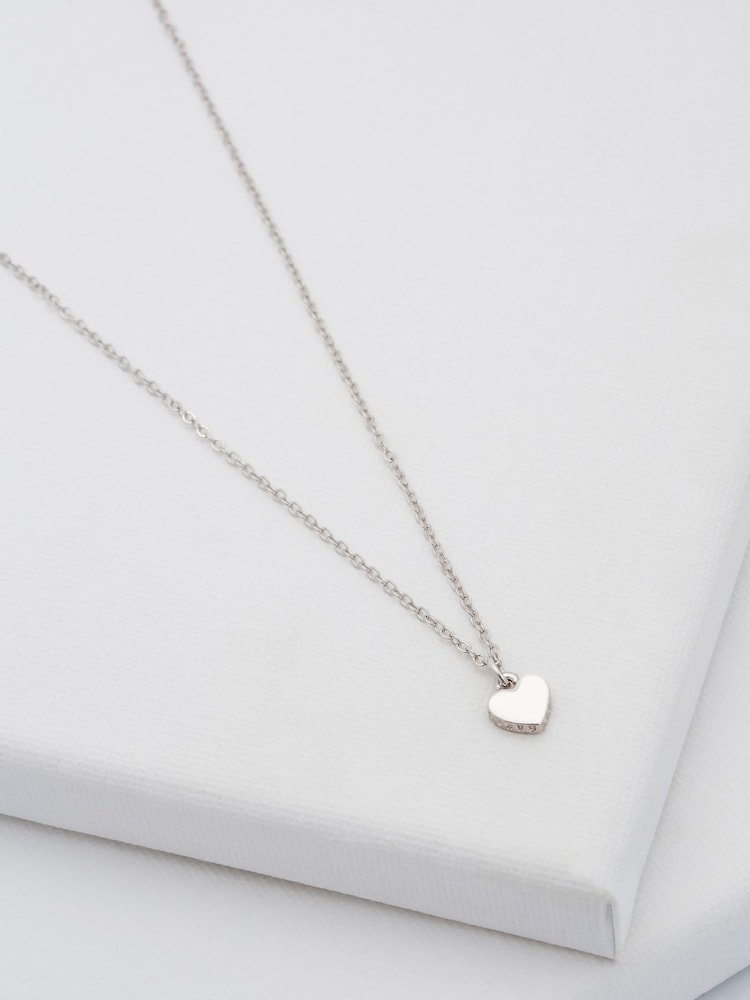 Zilverkleurig - Ted Baker HARA: Ketting met kleine hartjeshanger - Image 3 of 7