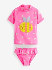 Pink Bee 2 Piece Sunsafe Swimset (3mths-7yrs) - Image 6 of 7