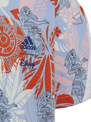 adidas Blue x Disney Moana Little Kids Dress - Image 3 of 5