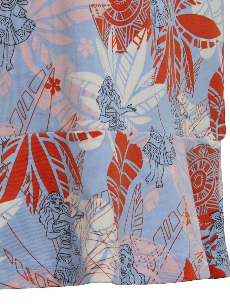 adidas Blue x Disney Moana Little Kids Dress - Image 5 of 5