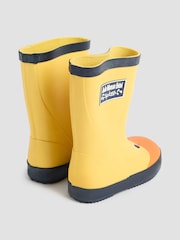 JoJo Maman Bébé Yellow Duck Printed Wellies - Image 5 of 7
