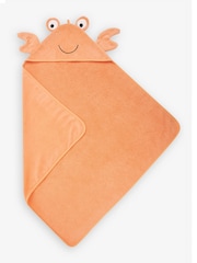 JoJo Maman Bébé Crab Character Hooded Towel - Image 2 of 3