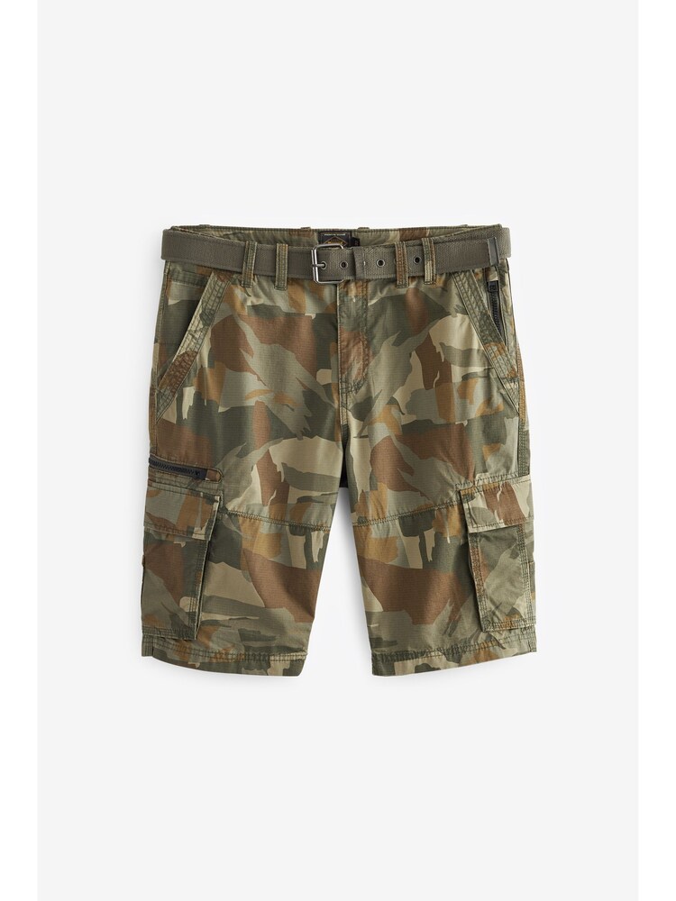 camouflage - Shorts de fret ceinturés - Image 6 of 8