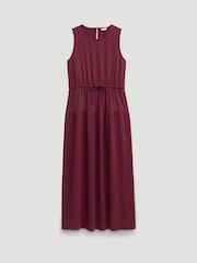 Hush Ori V-Neck Waisted Jersey Dress - صورة 5 من 5