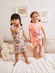 Peppa Pig/Rosa/Weiss - Kurze Pyjamas im 2er-Pack (3–16Jahre) - Bild 1 von 7