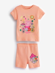 Peppa Pig/Rosa/Weiss - Kurze Pyjamas im 2er-Pack (3–16Jahre) - Bild 5 von 7