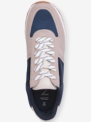 Grey/Navy Blue Forever Comfort® Panel Detail Trainers - Image 5 of 6