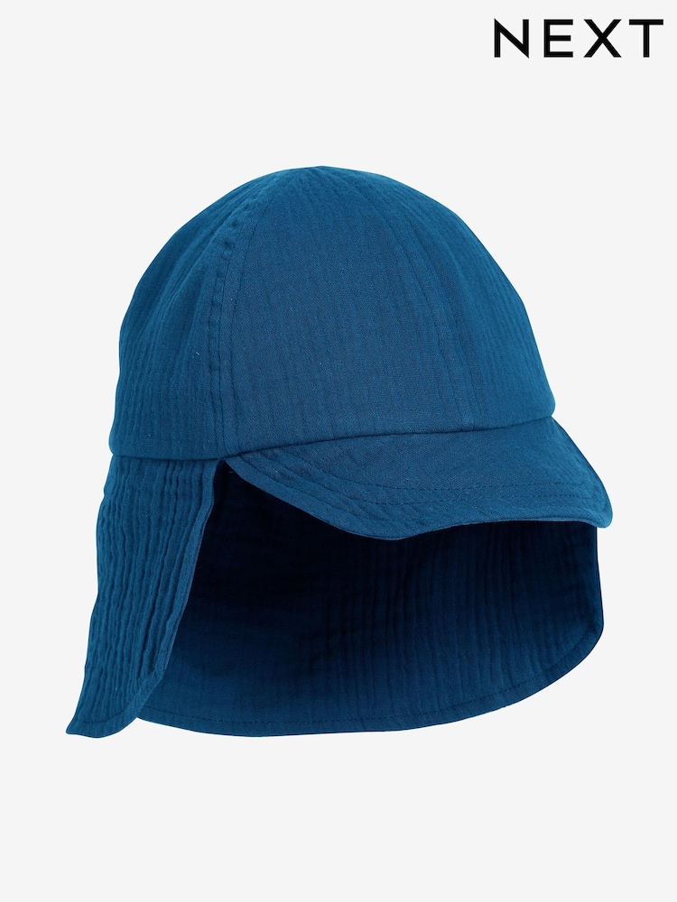 Cobalt Blue Legionnaire Hat (3mths-10yrs) - Image 1 of 2