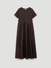 Hush Enid Mix Media Jersey Woven Dress - Bild 5 von 5