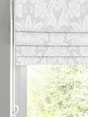 Laura Ashley Silver Martigues Made To Measure Roman Blinds - Image 2 of 6