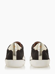 Dune London Black Star Appliqué Edris Lace-Up Trainers - Image 3 of 4