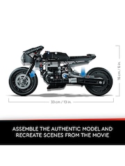 LEGO Technic THE BATMAN – BATCYCLE Motorbike Model Toy 42155 - Imagen 6 de 8