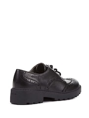 Geox Junior Girls Casey Black Shoes - Image 2 of 6