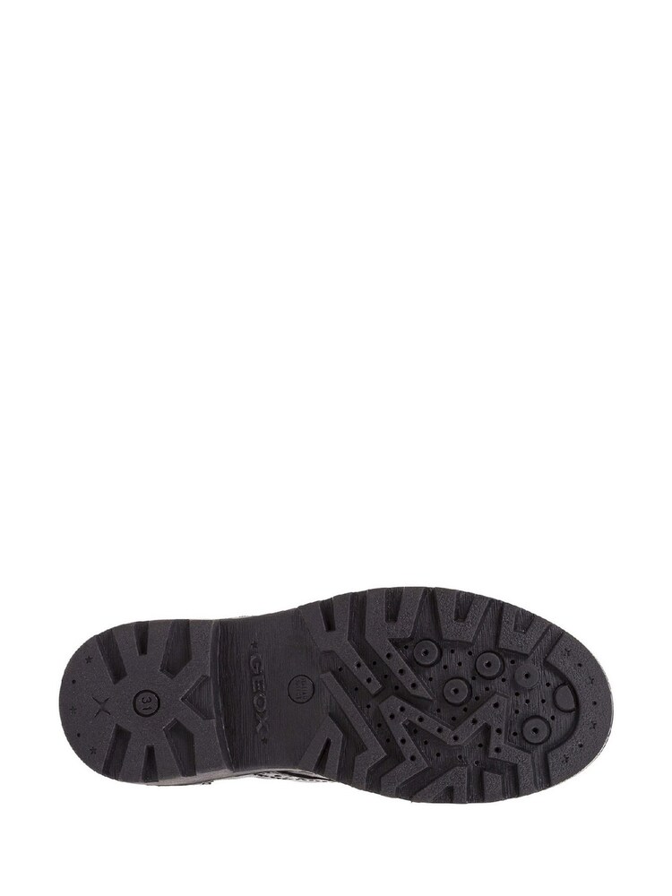 Geox Junior Girls Casey Black Shoes - Image 5 of 5