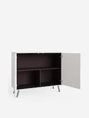 Frank Olsen White Elevate Smart LED Small Sideboard - Image 7 of 7