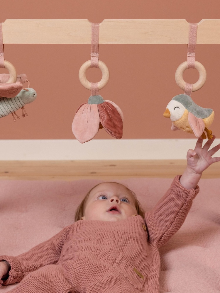 Little Dutch Pink Flowers and Butterflies Baby Gym - Image 2 of 4