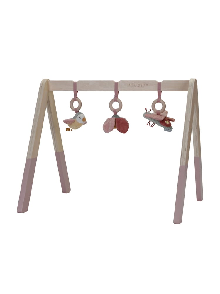 Little Dutch Pink Flowers and Butterflies Baby Gym - Image 4 of 4