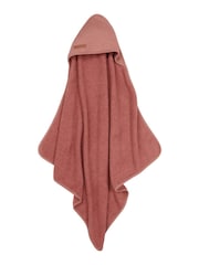 Little Dutch Pink Pure Pink Blush Hooded Towel - Image 1 of 5