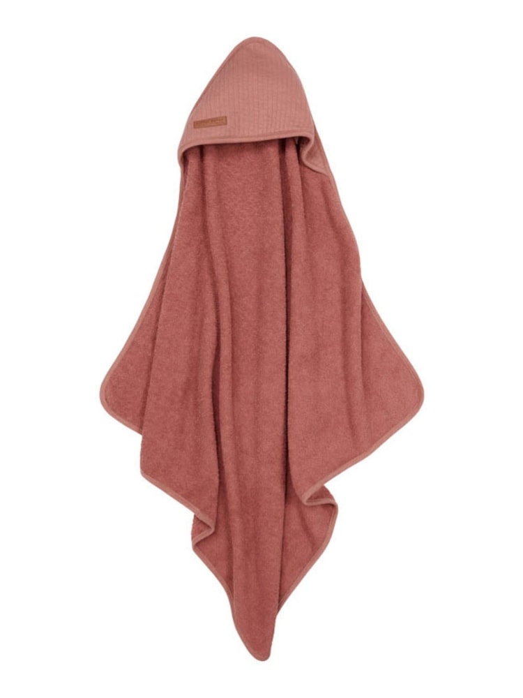 Little Dutch Pink Pure Pink Blush Hooded Towel - Image 1 of 5