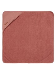 Little Dutch Pink Pure Pink Blush Hooded Towel - Image 3 of 5