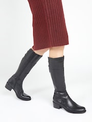 Jones Bootmaker Rachel Leather Rider Boots - Image 1 of 6