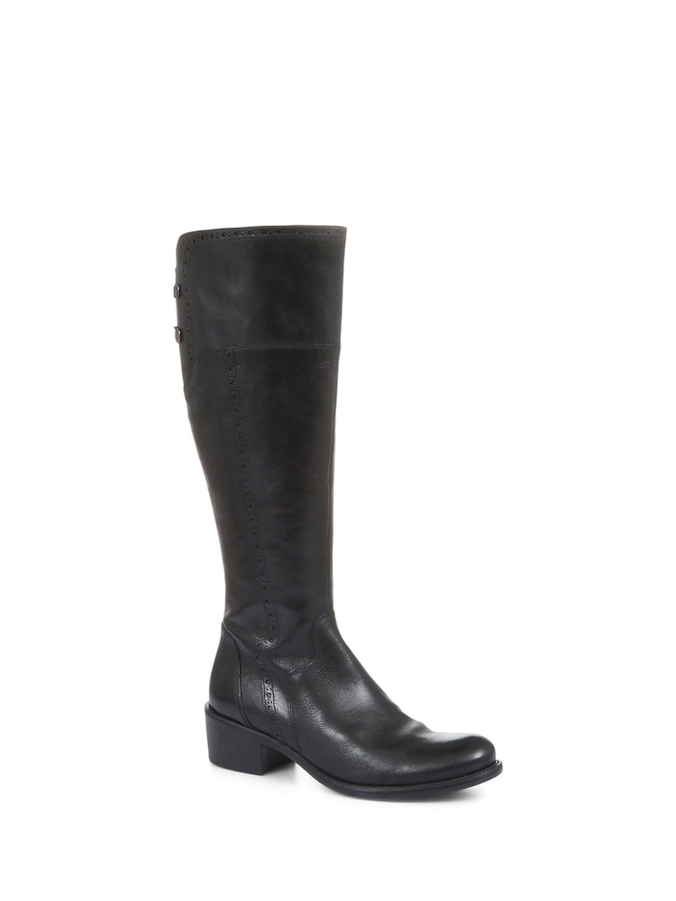 Jones Bootmaker Rachel Leather Rider Boots - Image 3 of 6