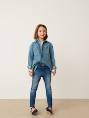 Mid Blue Slim Fit Skinny Jeans (3-16yrs) - Image 2 of 5