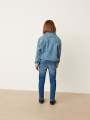 Mid Blue Slim Fit Skinny Jeans (3-16yrs) - Image 3 of 5