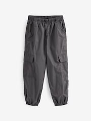 Anthrazitgrau - Parachute-Cargohose mit Bündchen (3 bis 16 Jahre) - Bild 6 von 7