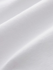 White Twin Pocket Textured Western Long Sleeve 100% Cotton Shirt - Image 7 of 7