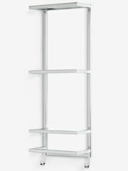Chrome Moderna Shelving And Towel Store - Image 4 of 5